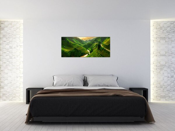 Slika - Mu Cang Chai rižine terase (120x50 cm)