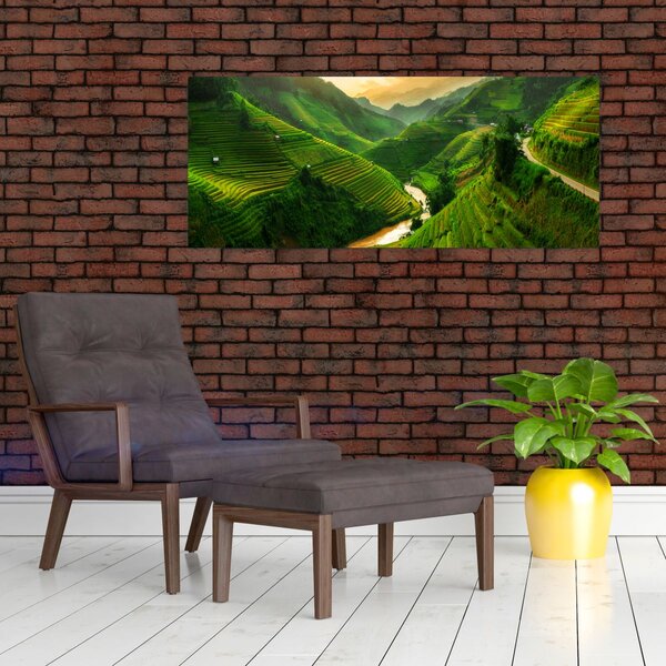 Slika - Mu Cang Chai rižine terase (120x50 cm)