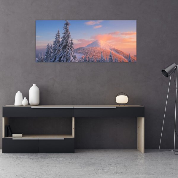 Slika - Zimski pejzaž (120x50 cm)