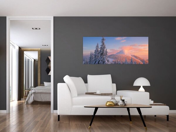 Slika - Zimski pejzaž (120x50 cm)
