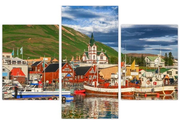 Slika - Húsavík (90x60 cm)