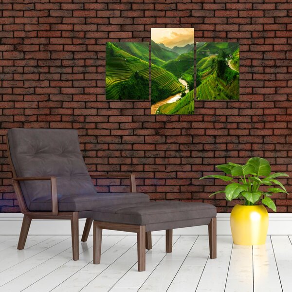 Slika - Mu Cang Chai rižine terase (90x60 cm)