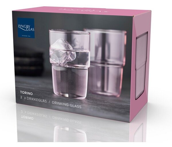 Čaše u setu 2 kom 400 ml Torino – Lyngby Glas