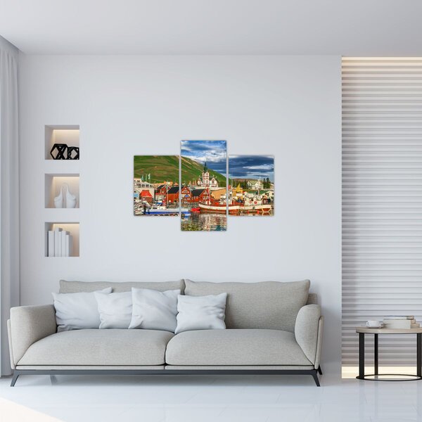 Slika - Húsavík (90x60 cm)
