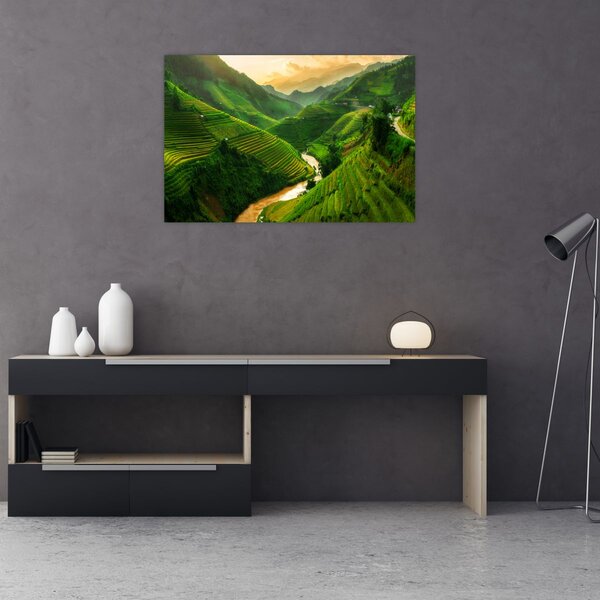 Slika - Mu Cang Chai rižine terase (90x60 cm)