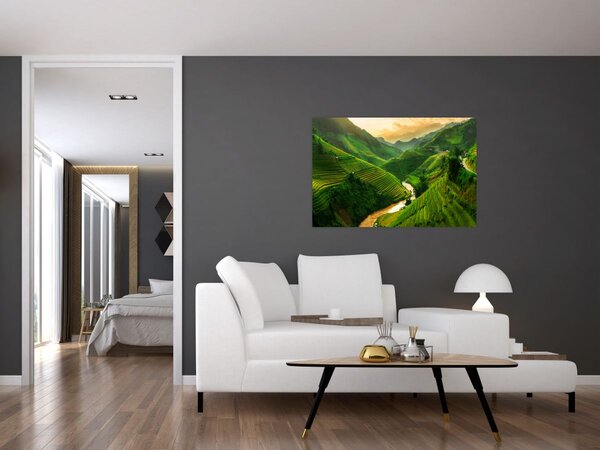 Slika - Mu Cang Chai rižine terase (90x60 cm)