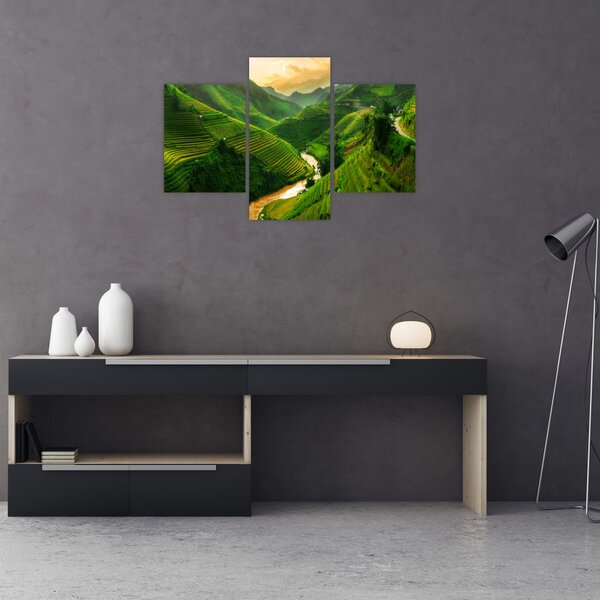Slika - Mu Cang Chai rižine terase (90x60 cm)