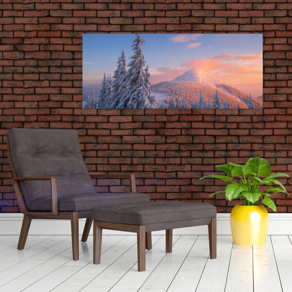 Slika - Zimski pejzaž (120x50 cm)