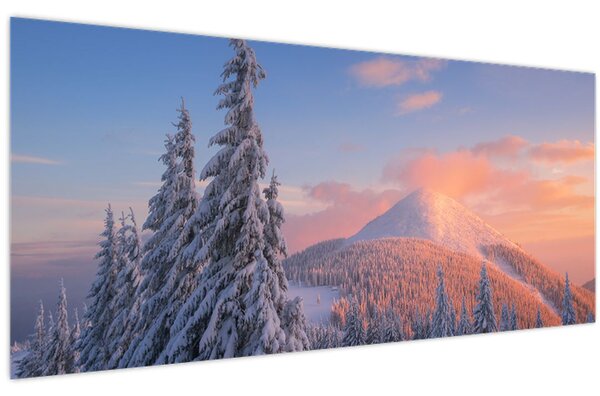 Slika - Zimski pejzaž (120x50 cm)