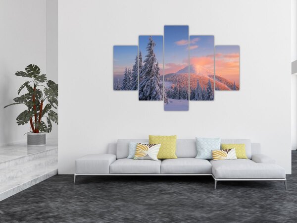 Slika - Zimski pejzaž (150x105 cm)