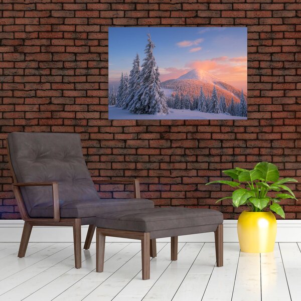 Slika - Zimski pejzaž (90x60 cm)