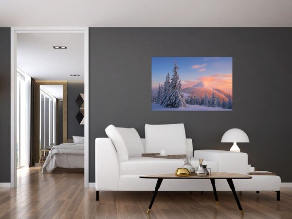 Slika - Zimski pejzaž (90x60 cm)