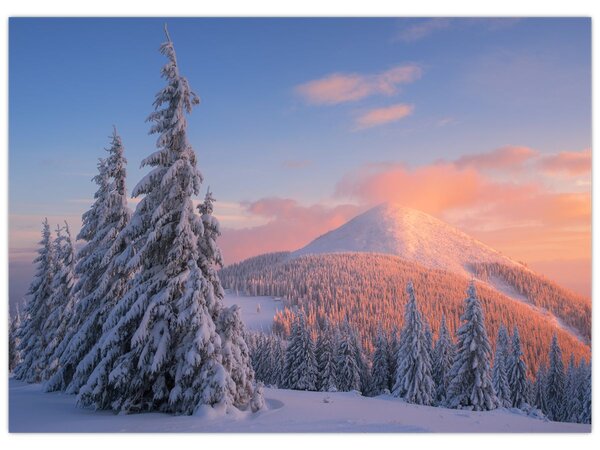 Slika - Zimski pejzaž (70x50 cm)