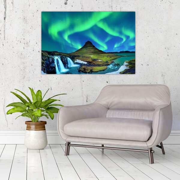 Slika - Kirkjufell, Island (90x60 cm)