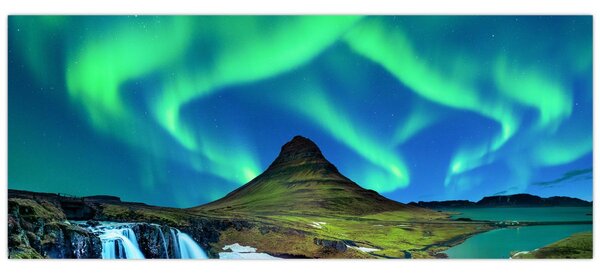 Slika - Kirkjufell, Island (120x50 cm)