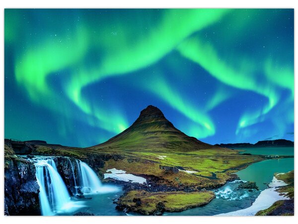 Slika - Kirkjufell, Island (70x50 cm)