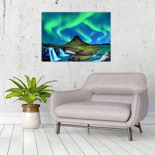 Slika - Kirkjufell, Island (70x50 cm)