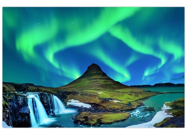 Slika - Kirkjufell, Island (90x60 cm)