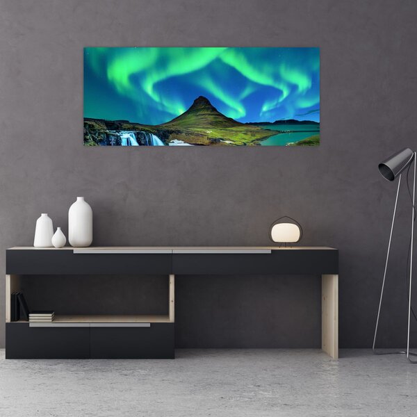 Slika - Kirkjufell, Island (120x50 cm)
