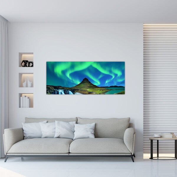 Slika - Kirkjufell, Island (120x50 cm)