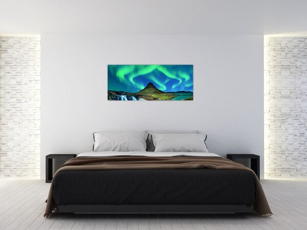 Slika - Kirkjufell, Island (120x50 cm)