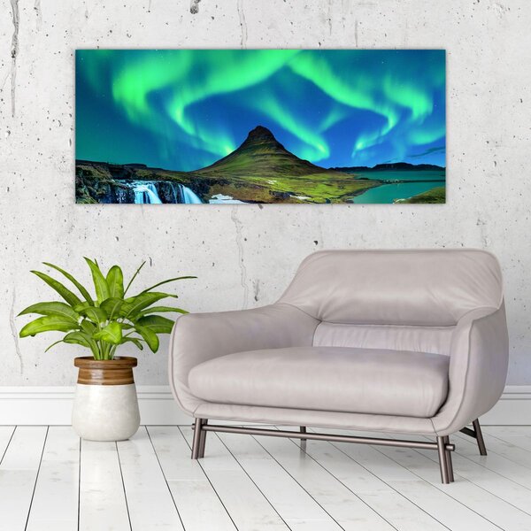 Slika - Kirkjufell, Island (120x50 cm)