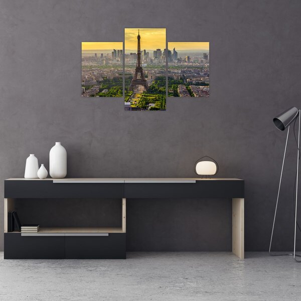 Slika - Panorama Pariza (90x60 cm)