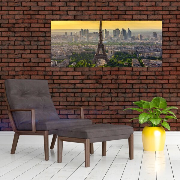 Slika - Panorama Pariza (120x50 cm)
