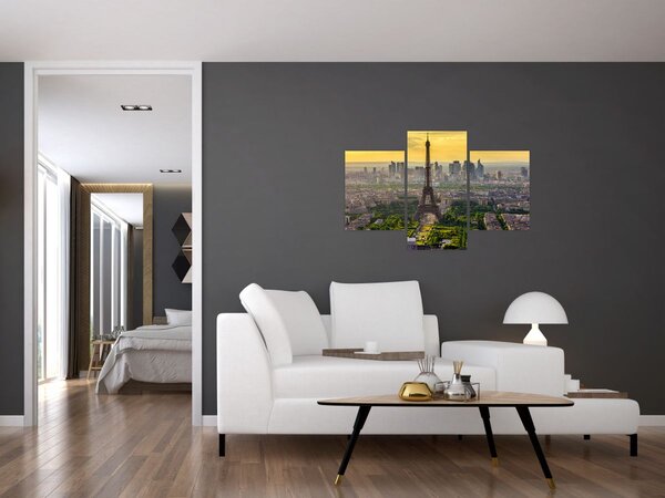 Slika - Panorama Pariza (90x60 cm)