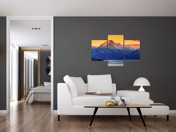 Slika - jezero Pukaki (90x60 cm)