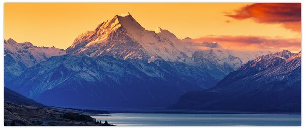 Slika - jezero Pukaki (120x50 cm)