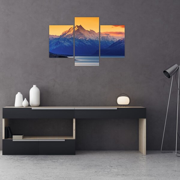 Slika - jezero Pukaki (90x60 cm)