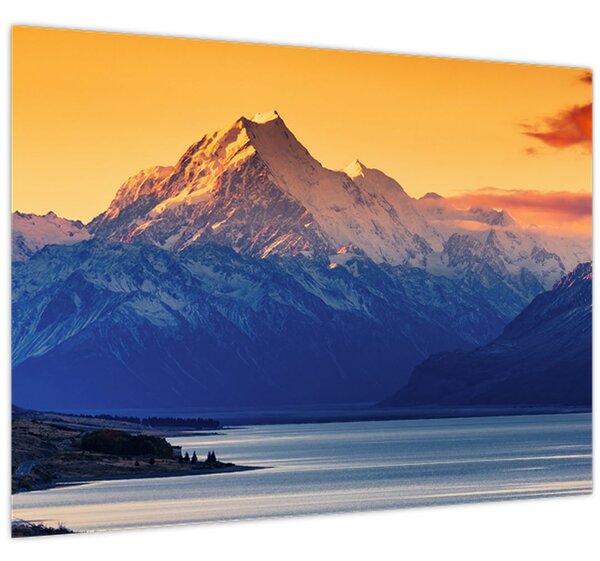 Slika - jezero Pukaki (70x50 cm)