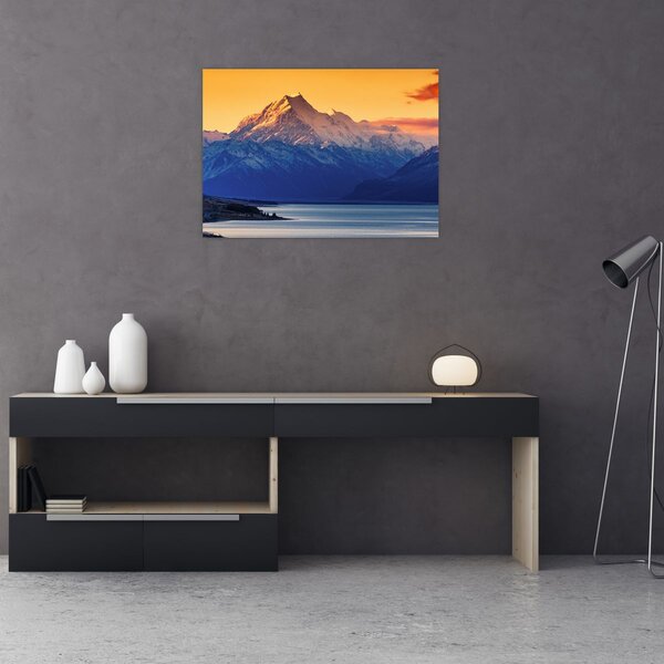 Slika - jezero Pukaki (70x50 cm)
