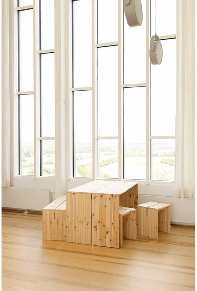 Blagovaonski stol od masivnog bora 79x124 cm Join-In – Karup Design