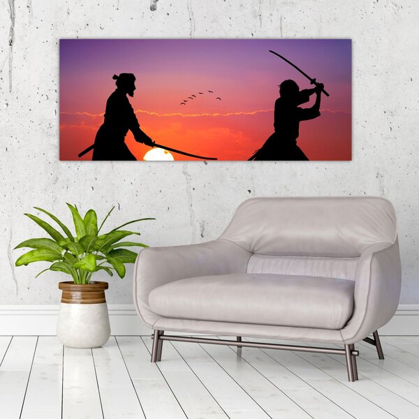Slika - Samuraj (120x50 cm)