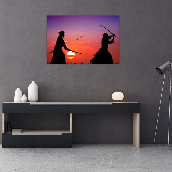 Slika - Samuraj (90x60 cm)