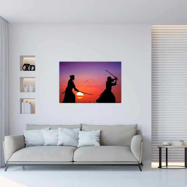 Slika - Samuraj (90x60 cm)