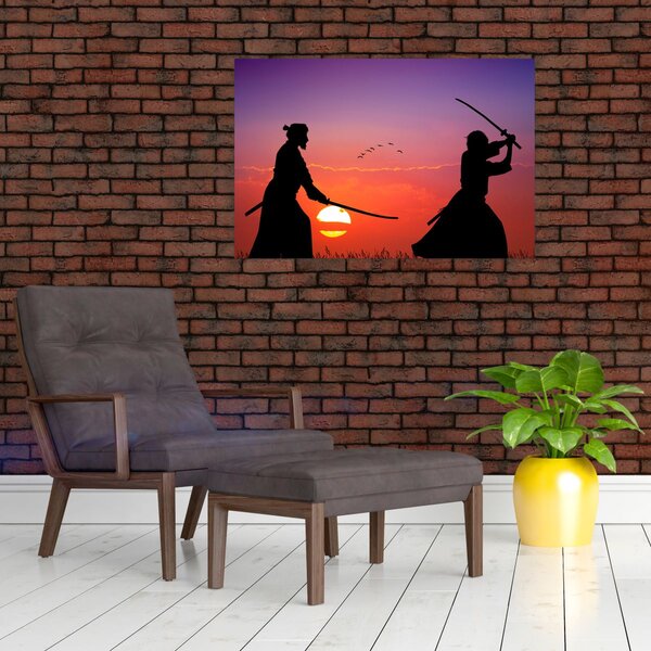 Slika - Samuraj (90x60 cm)