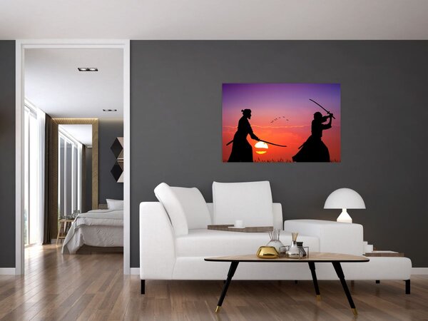 Slika - Samuraj (90x60 cm)