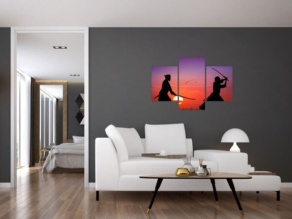 Slika - Samuraj (90x60 cm)