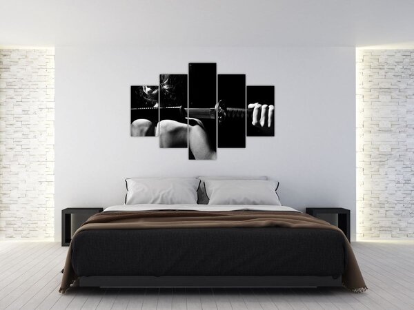 Slika - Žena s mačem (150x105 cm)