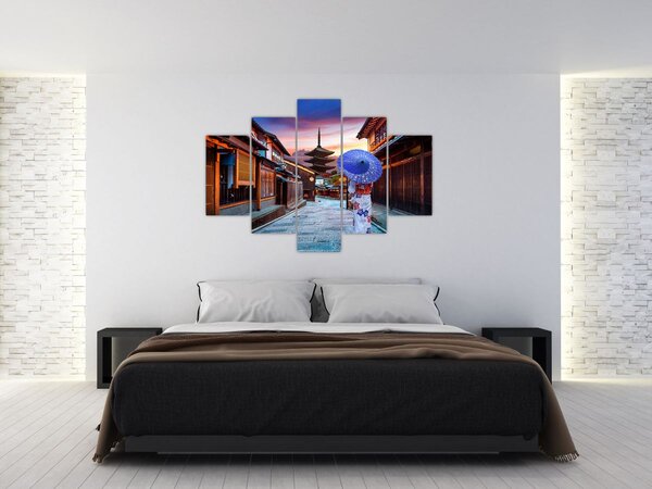 Slika - azijska žena (150x105 cm)