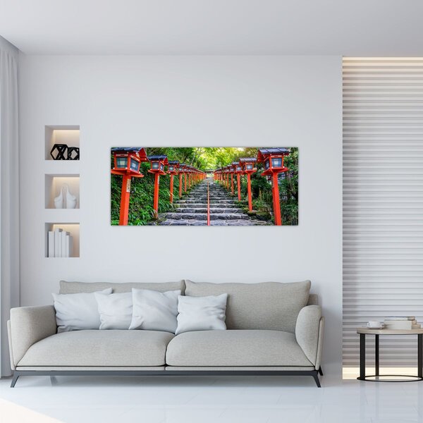 Slika - Svetište Kifune (120x50 cm)