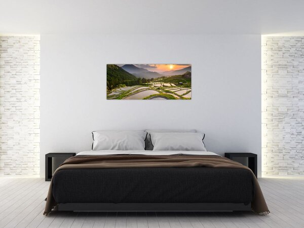 Slika - Rižine terase (120x50 cm)