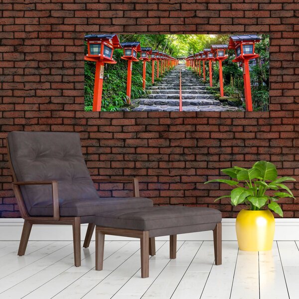 Slika - Svetište Kifune (120x50 cm)