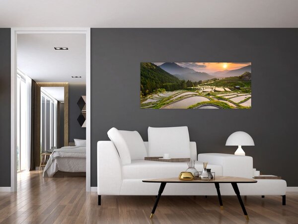 Slika - Rižine terase (120x50 cm)