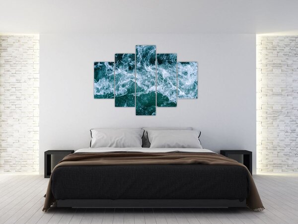 Slika - Oceanski valovi (150x105 cm)