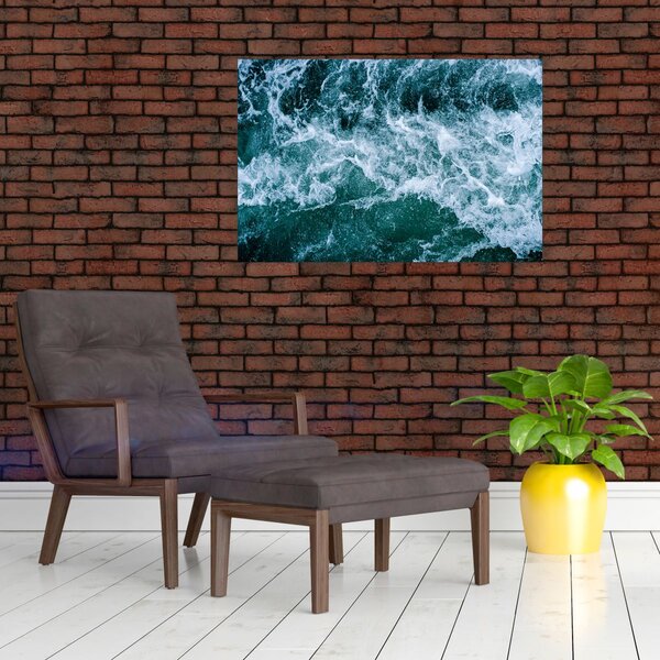 Slika - Oceanski valovi (90x60 cm)