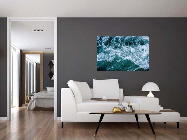 Slika - Oceanski valovi (90x60 cm)